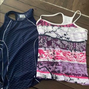 - m Athleta workout tops bundle